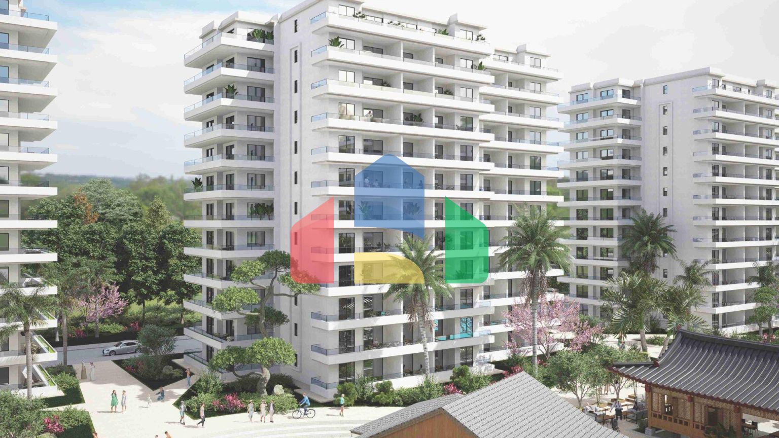 2-комнатные апартаменты 60м2 с балконом 11м2