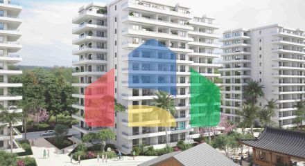 2-комнатные апартаменты 60м2 с балконом 11м2