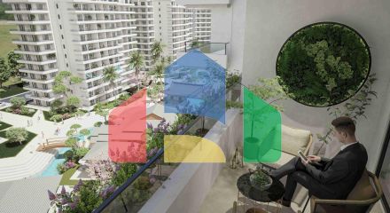 2-комнатные апартаменты 60м2 с балконом 11м2