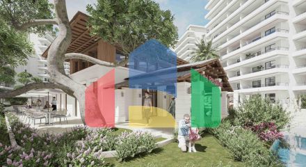 2-комнатные апартаменты 60м2 с балконом 11м2