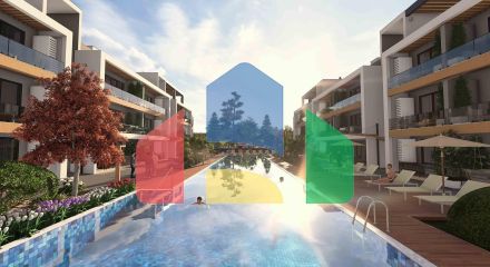 3-комнатные апартаменты 114м2 с террасой 14м2 3-комнатные апартаменты 114м2 с террасой 14м2