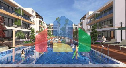 3-комнатные апартаменты 114м2 с террасой 14м2 