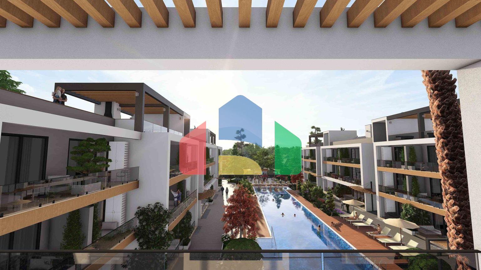 3-комнатные апартаменты 114м2 с террасой 14м2 