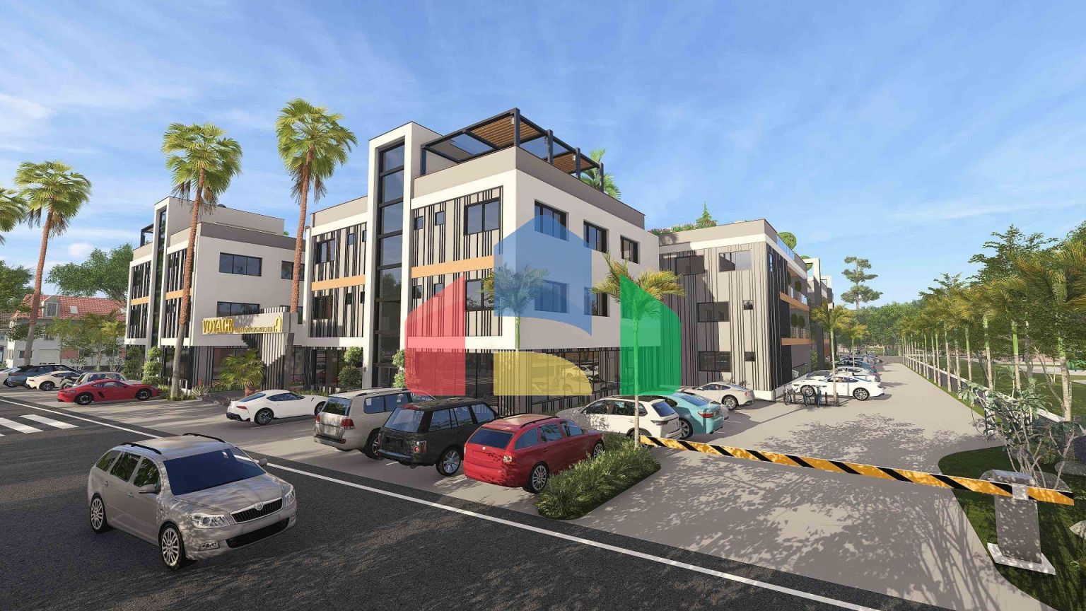 3-комнатные апартаменты 114м2 с террасой 14м2 