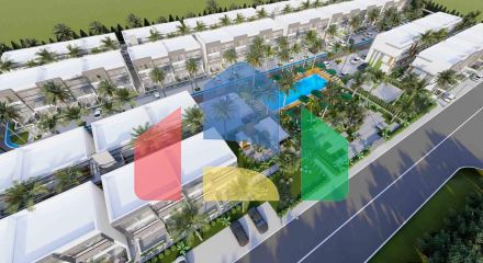 Студия 38 м2 с террасой 11 м2 в Искеле