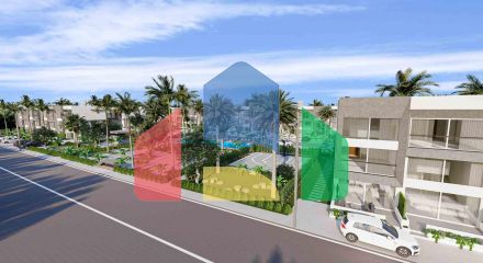 Студия 38 м2 с террасой 11 м2 в Искеле