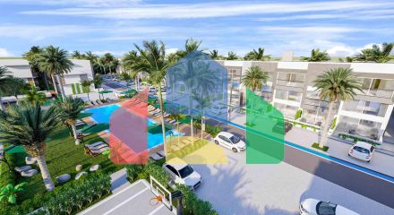 Студия 38 м2 с террасой 11 м2 в Искеле