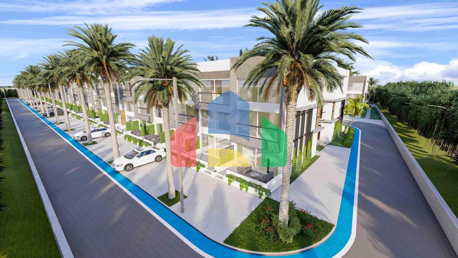 Студия 38 м2 с террасой 11 м2 в Искеле