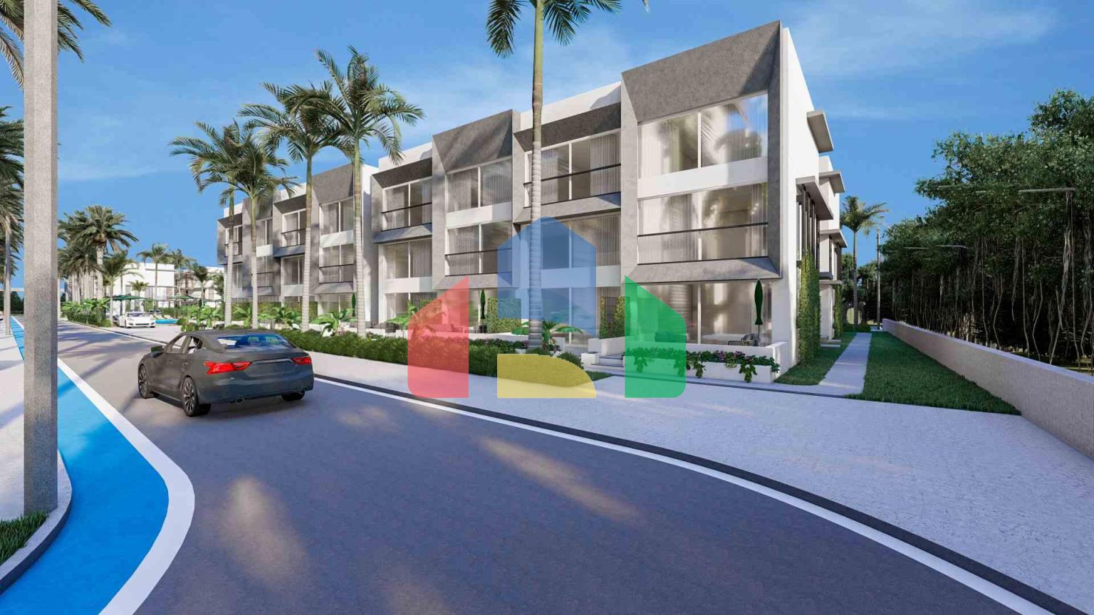 Студия 38 м2 с террасой 11 м2 в Искеле