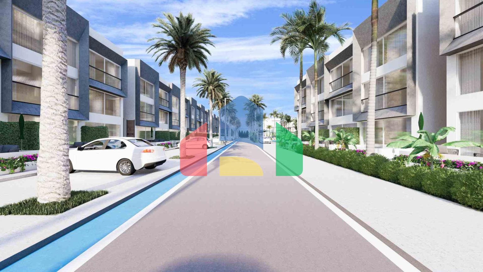 Студия 38 м2 с террасой 11 м2 в Искеле