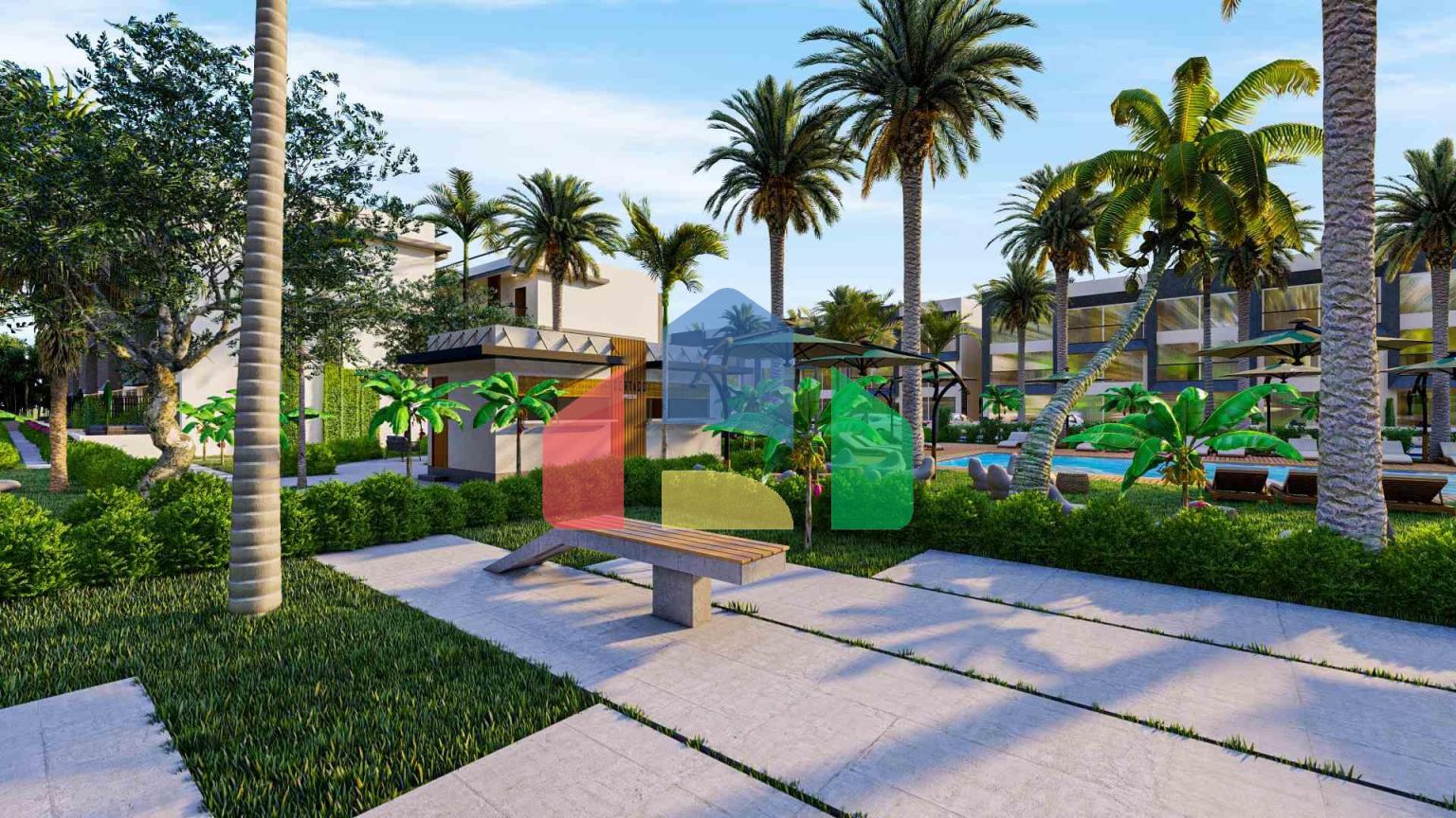 Студия 38 м2 с террасой 11 м2 в Искеле