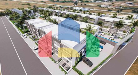 Студия 38 м2 с террасой 11 м2 в Искеле