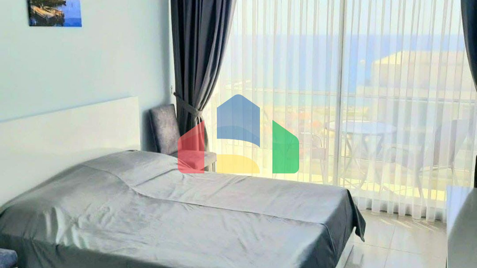 Студия 32 м2 с видом на море