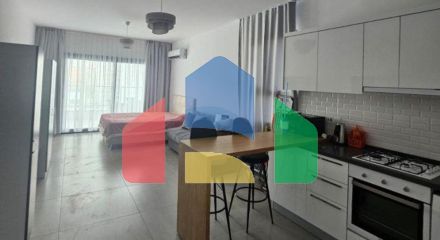 Студия 52м2 с балконом 8м2