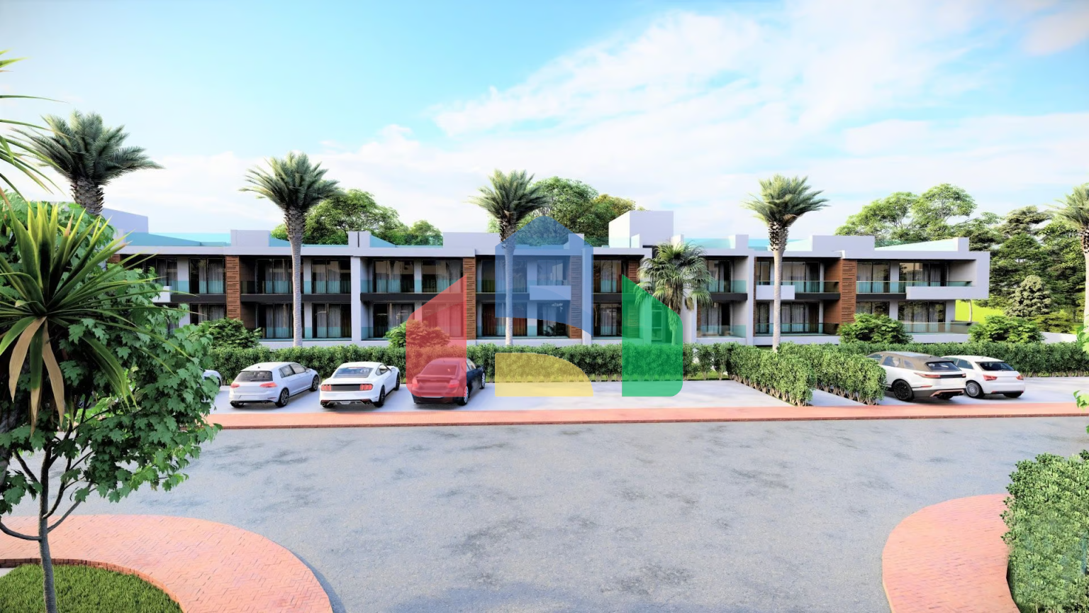 3-комнатные апартаменты 87 м2 с террасой на крыше 87 м2