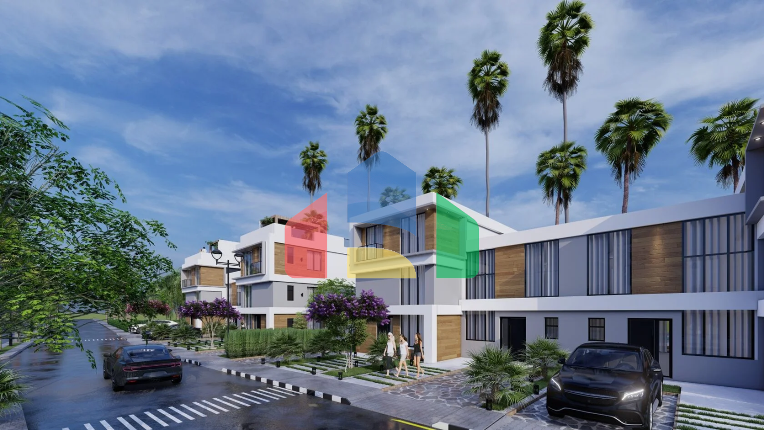 4-комнатная вилла 127м2 с террасой 27м2