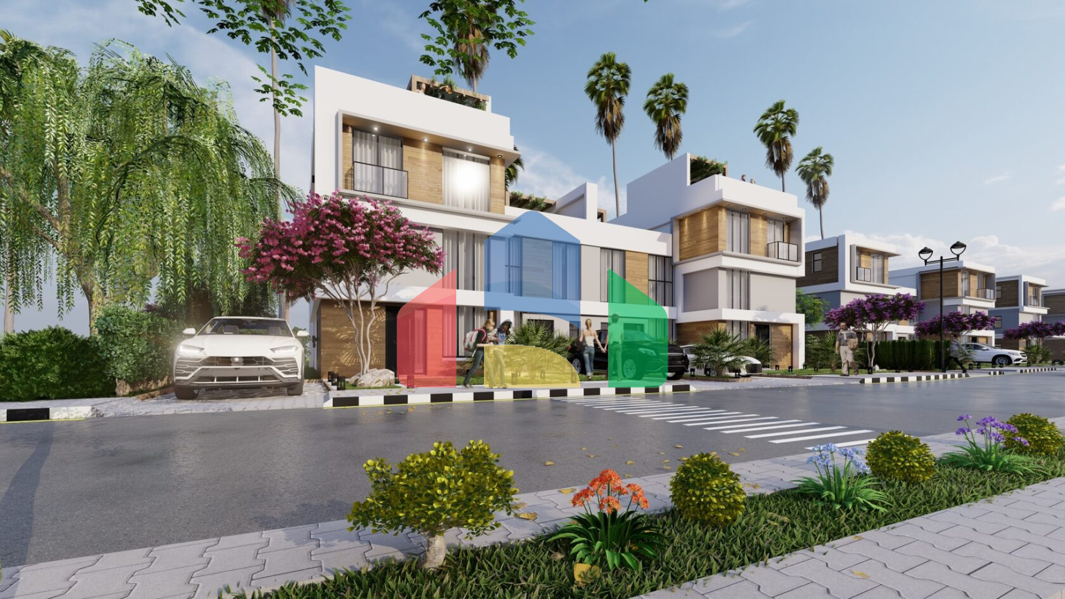 4-комнатная вилла 127м2 с террасой 27м2