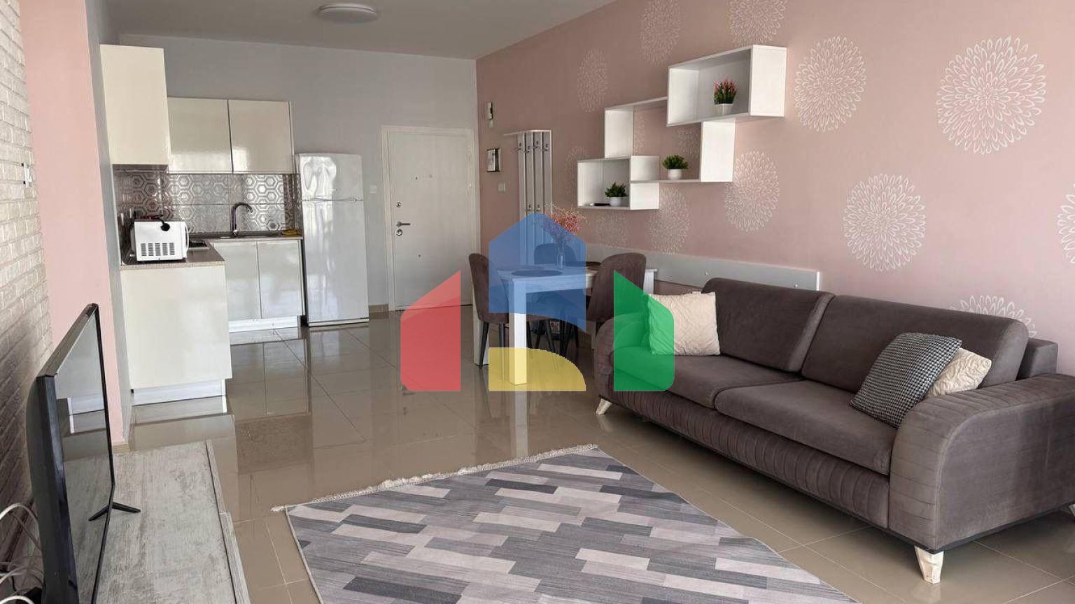 2-комнатные апартаменты 60м2 с террасой 8м2 в курортном комплексе