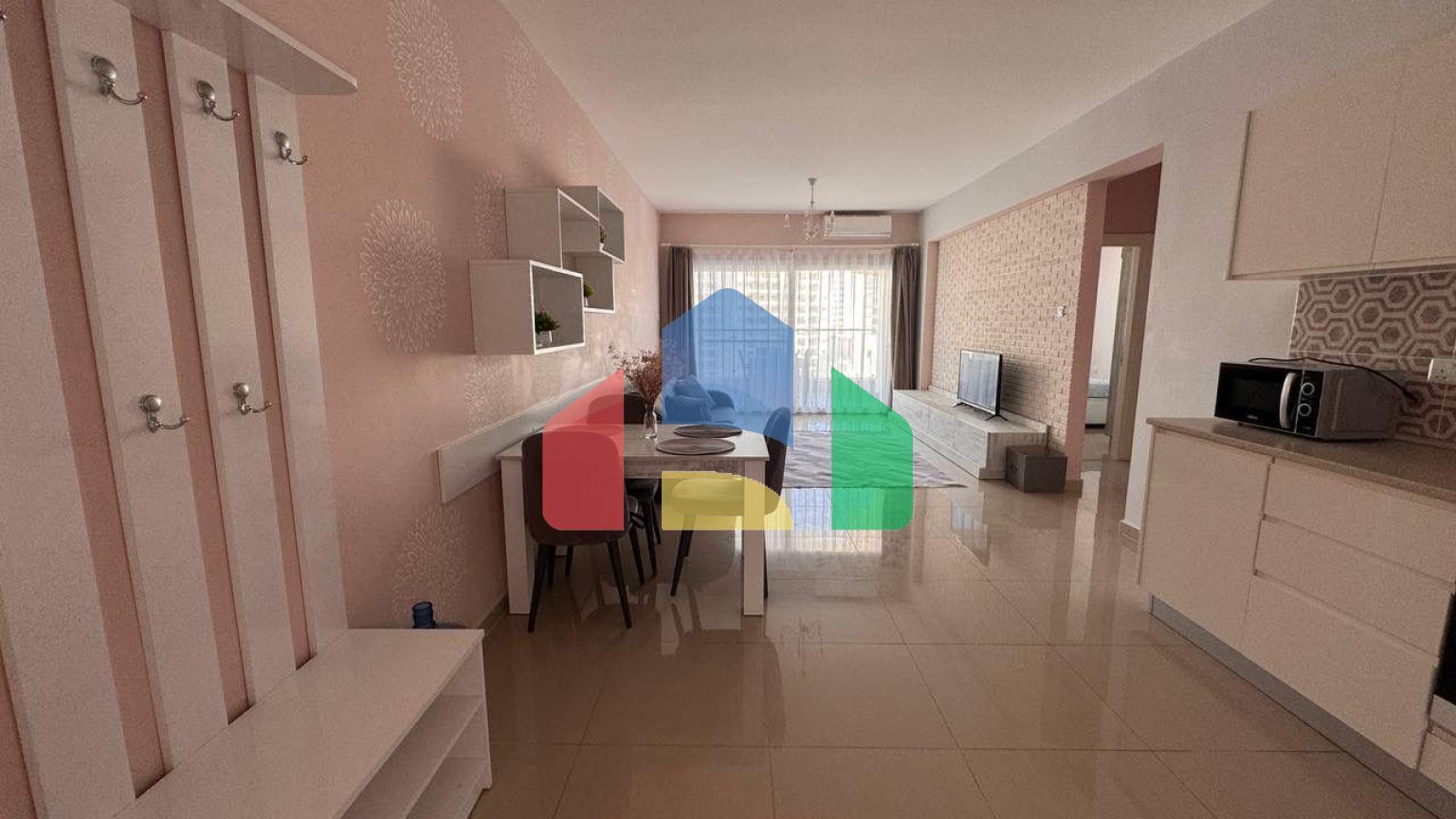 2-комнатные апартаменты 60м2 с террасой 8м2 в курортном комплексе