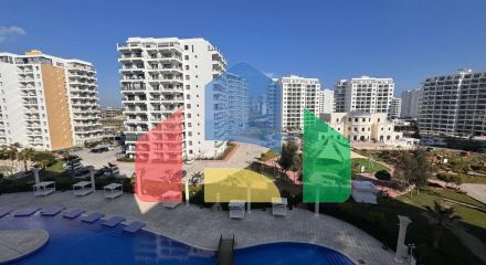 2-комнатные апартаменты 60м2 с террасой 8м2 в курортном комплексе