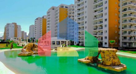 2-комнатные апартаменты 60м2 с террасой 8м2 в курортном комплексе