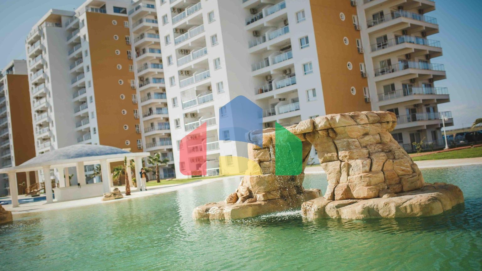 2-комнатные апартаменты 60м2 с террасой 8м2 в курортном комплексе