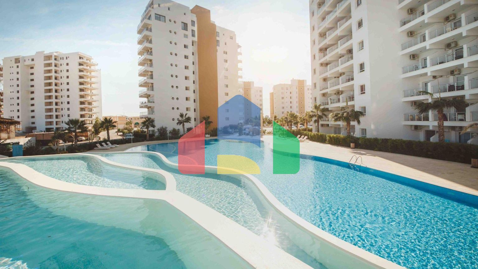 2-комнатные апартаменты 60м2 с террасой 8м2 в курортном комплексе