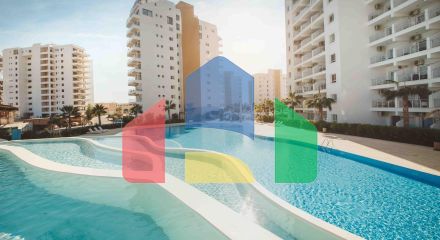 2-комнатные апартаменты 60м2 с террасой 8м2 в курортном комплексе