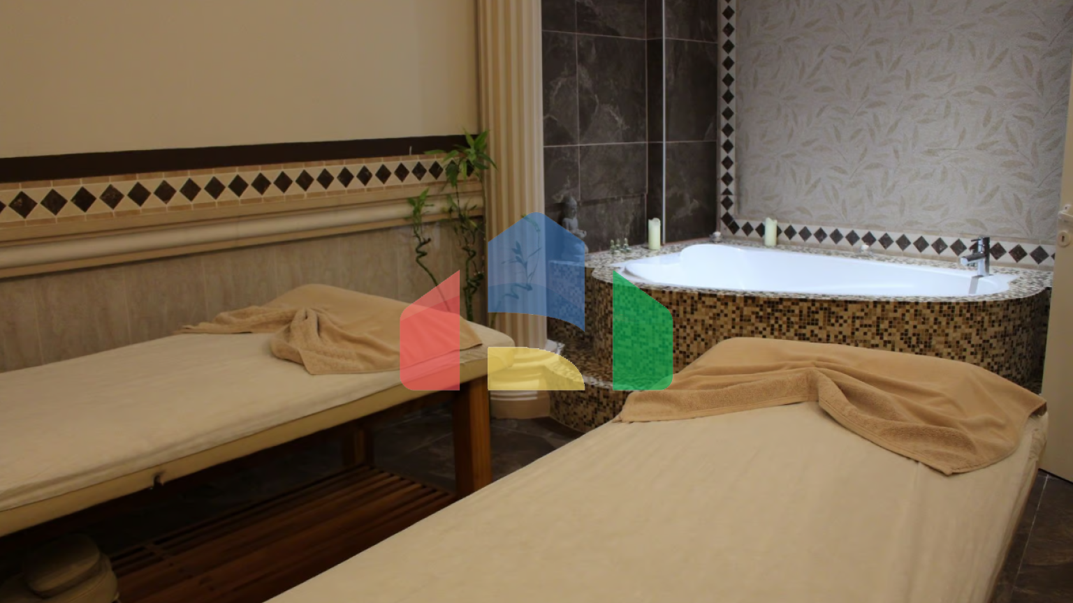 2-комнатные апартаменты 60м2 с террасой 8м2 в курортном комплексе