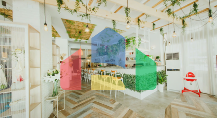 2-комнатные апартаменты 60м2 с террасой 8м2 в курортном комплексе