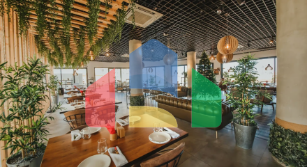 2-комнатные апартаменты 60м2 с террасой 8м2 в курортном комплексе