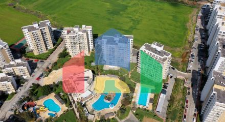 2-комнатные апартаменты 60м2 с террасой 8м2 в курортном комплексе