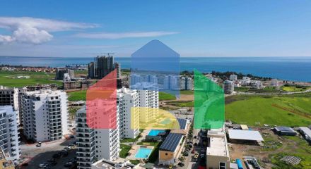 2-комнатные апартаменты 60м2 с террасой 8м2 в курортном комплексе