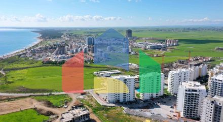 2-комнатные апартаменты 60м2 с террасой 8м2 в курортном комплексе