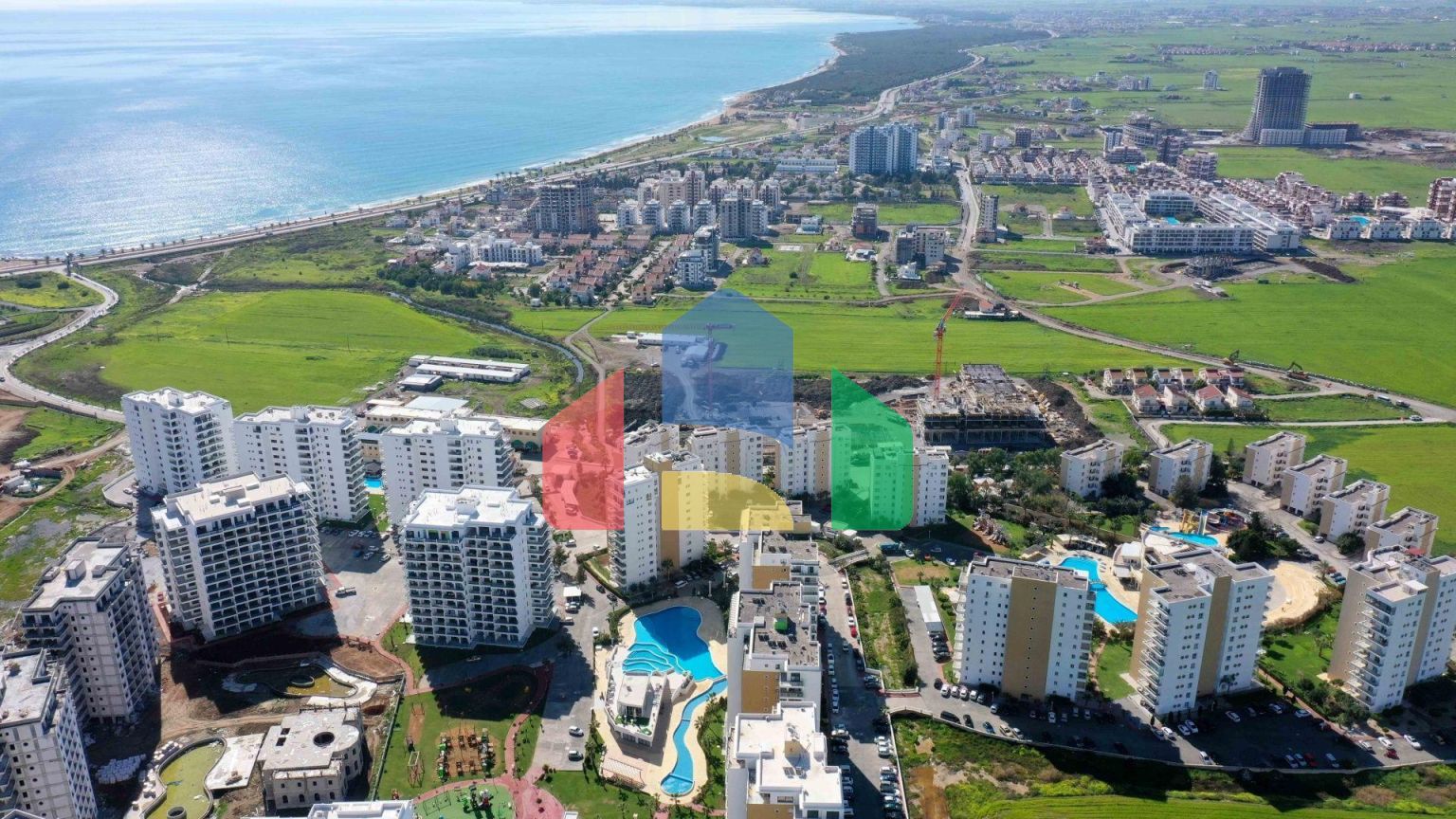 2-комнатные апартаменты 60м2 с террасой 8м2 в курортном комплексе