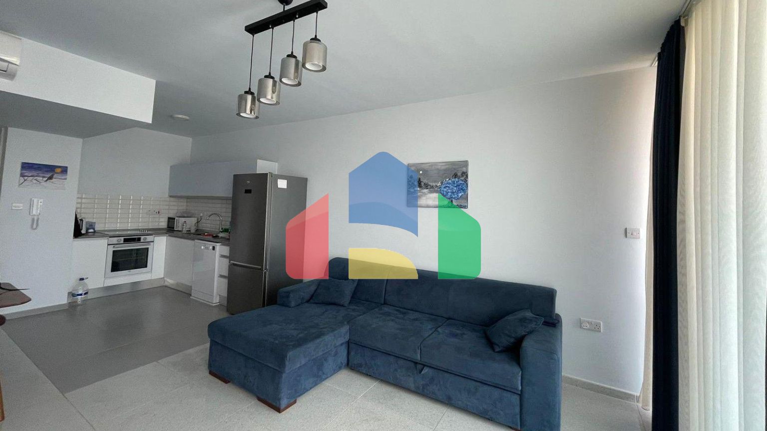 2-комнатные апартаменты 51м2 с видом на море