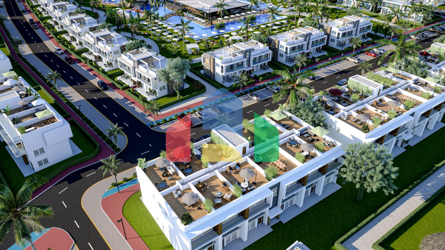 Студия 41м2 с террасой на крыше 34м2