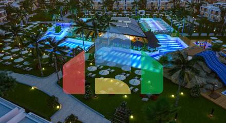 Студия 41м2 с террасой на крыше 34м2