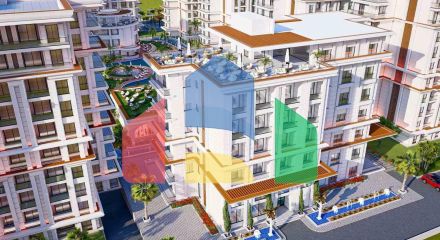 2-комнатные апартаменты 60 м2 с террасой 10 м2 в элитном комплексе 2-комнатные апартаменты 60 м2 с террасой 10 м2 в элитном комплексе