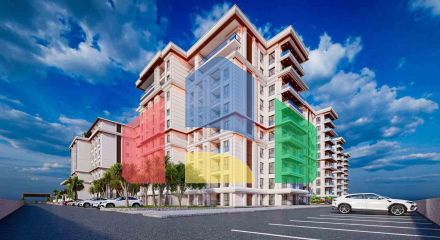 2-комнатные апартаменты 60 м2 с террасой 10 м2 в элитном комплексе 2-комнатные апартаменты 60 м2 с террасой 10 м2 в элитном комплексе