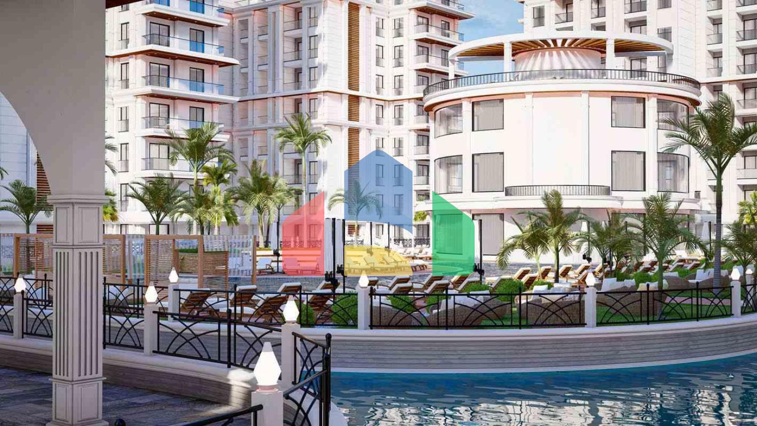 2-комнатные апартаменты 60 м2 с террасой 10 м2 в элитном комплексе