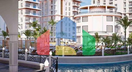 2-комнатные апартаменты 60 м2 с террасой 10 м2 в элитном комплексе 2-комнатные апартаменты 60 м2 с террасой 10 м2 в элитном комплексе