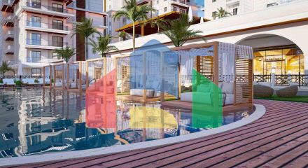 2-комнатные апартаменты 60 м2 с террасой 10 м2 в элитном комплексе 2-комнатные апартаменты 60 м2 с террасой 10 м2 в элитном комплексе