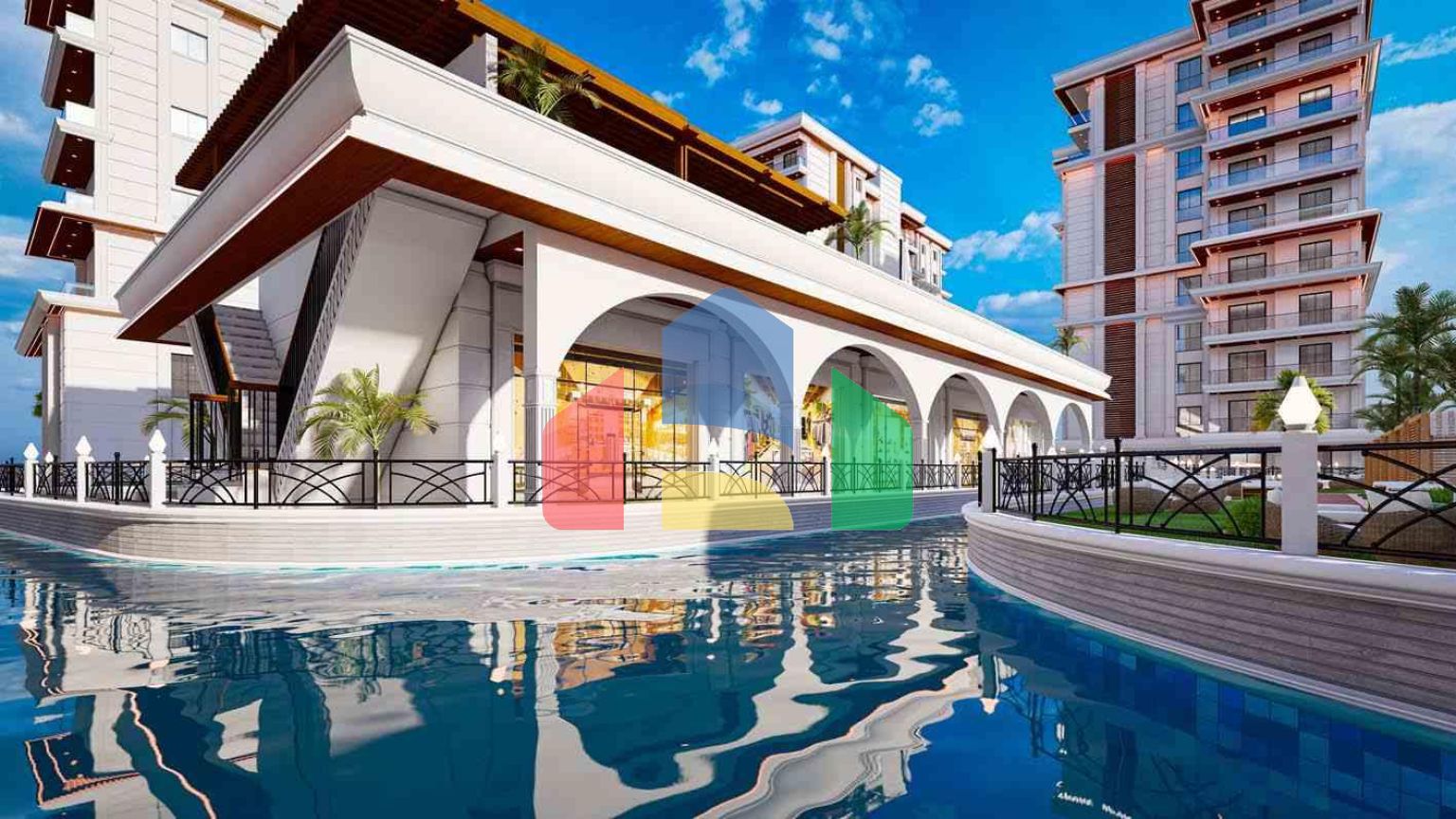 2-комнатные апартаменты 60 м2 с террасой 10 м2 в элитном комплексе