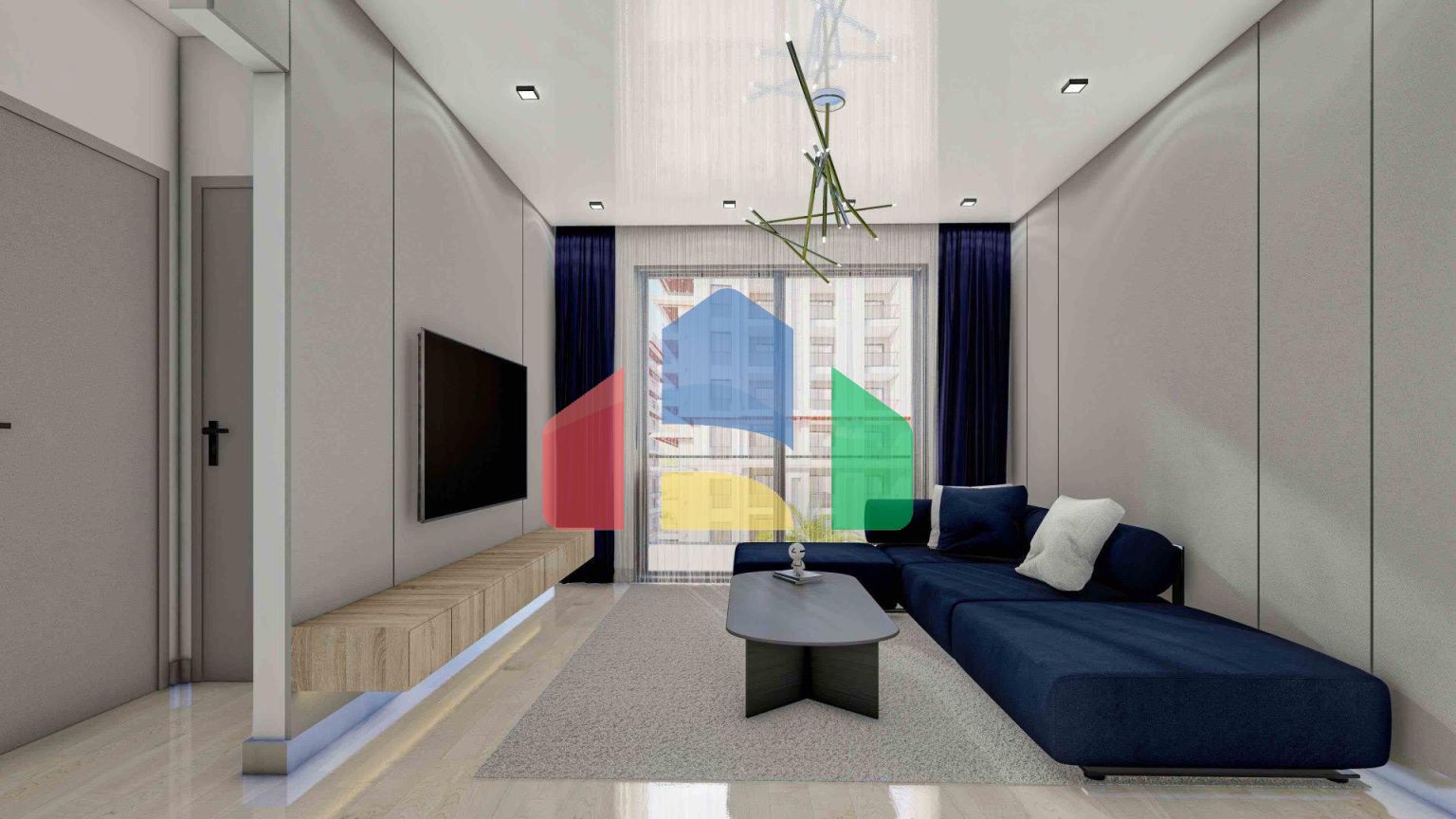 2-комнатные апартаменты 60 м2 с террасой 10 м2 в элитном комплексе