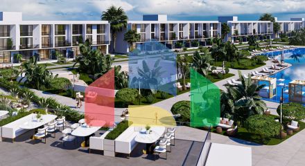 Студия 48 м2 с палисадником и террасой в 800 метрах от моря Студия 48 м2 с палисадником и террасой в 800 метрах от моря