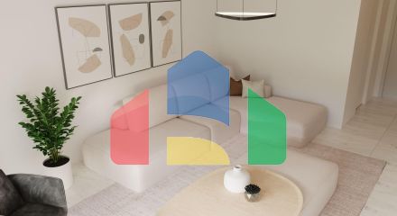 Студия 48 м2 с палисадником и террасой в 800 метрах от моря