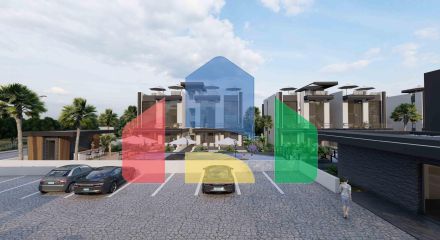 Апартаменты Loft 3+1 (223 м2) с тремя террасами в новом комплексе рядом с морем