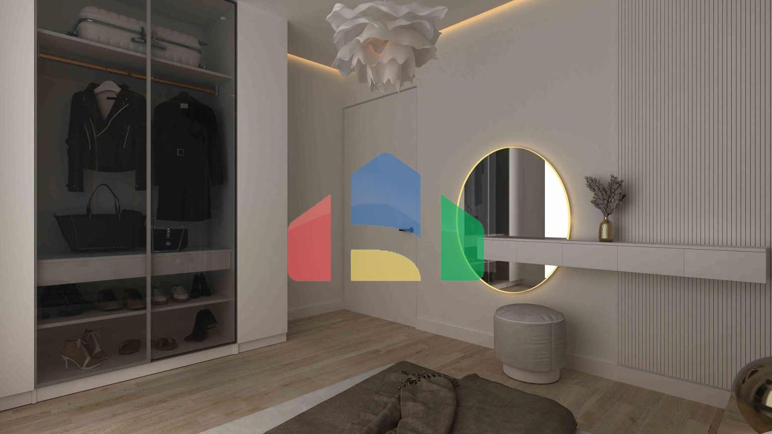 Апартаменты Loft 3+1 (223 м2) с тремя террасами в новом комплексе рядом с морем