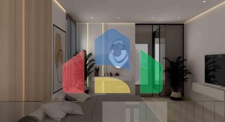 Апартаменты Loft 3+1 (223 м2) с тремя террасами в новом комплексе рядом с морем